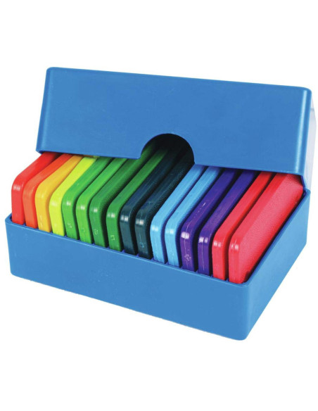 Blocchi per maglieria arcobaleno KnitPro