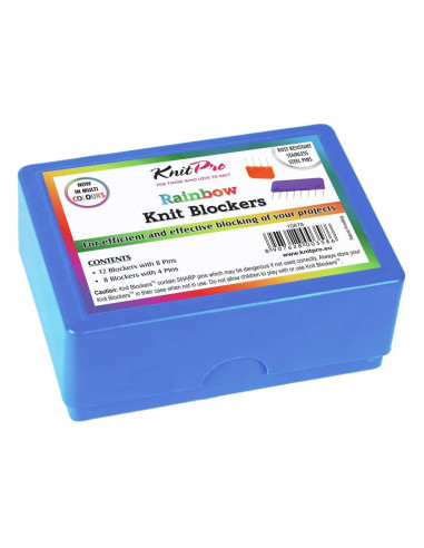 Blocchi per maglieria arcobaleno KnitPro