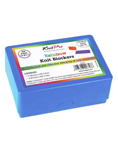 Blocchi per maglieria arcobaleno KnitPro