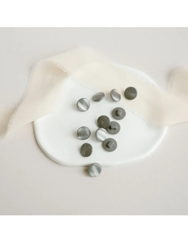 Bouton de bottine Plump - Lichen