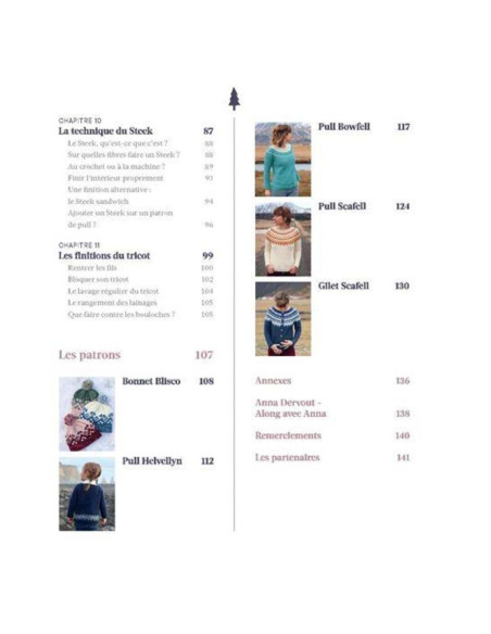 Libro lavorare a maglia il jacquard in tondo