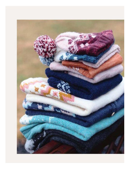 Libro lavorare a maglia il jacquard in tondo