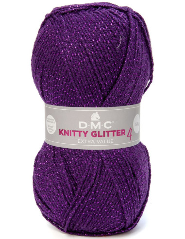 Filato da maglia Knitty 4 Glitter DMC
