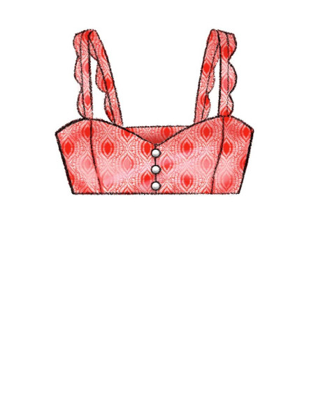 Modello di top - McCall's 7958