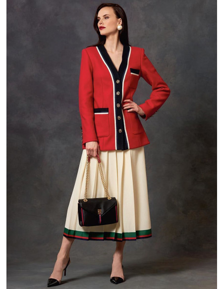 Modello di giacca, abito e gonna - Vogue 1643
