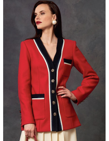 Modello di giacca, abito e gonna - Vogue 1643