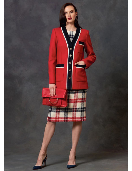 Modello di giacca, abito e gonna - Vogue 1643