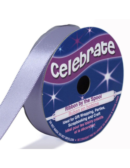 Nastro di raso Celebrate lilla - 13 mm x 6 metri