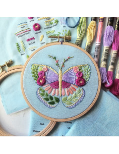 Kit broderie - Beginner Butterfly