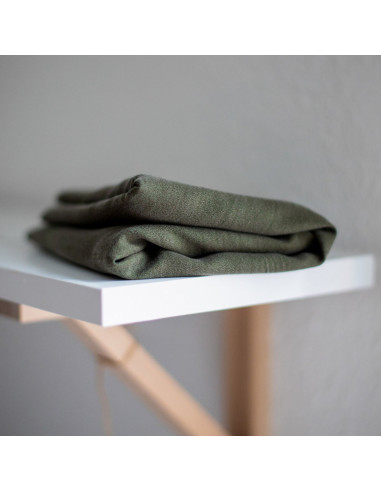 Tessuto tencel crêpe - Kaki