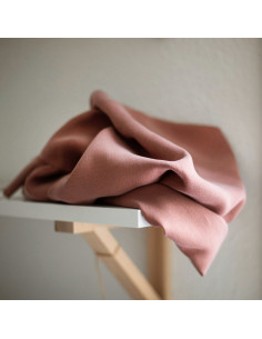 Tessuto tencel crêpe - Rosa antico