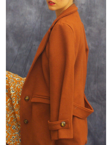 Modello di cappotto Ray - Maison Fauve
