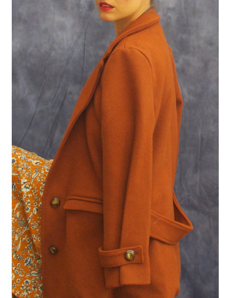Modello di cappotto Ray - Maison Fauve