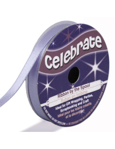 Nastro di raso Celebrate lilla - 6 mm x 6 metri