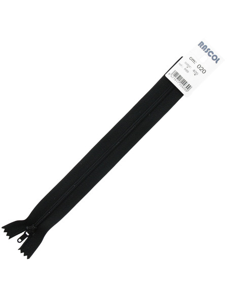 Chiusura in nylon Rascol - Nero