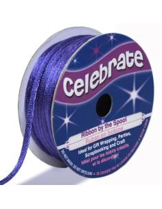 Cordoncino coda di topo Celebrate viola - 2 mm x 10 metri