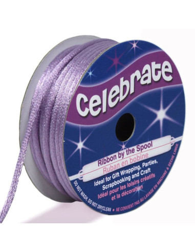 Cordoncino coda di topo Celebrate viola - 2 mm x 10 metri
