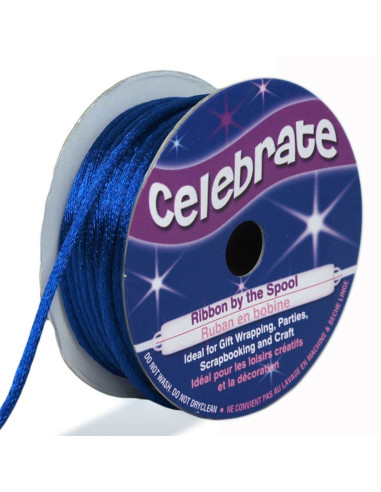 Cordoncino coda di topo Celebrate blu reale - 2 mm x 10 metri