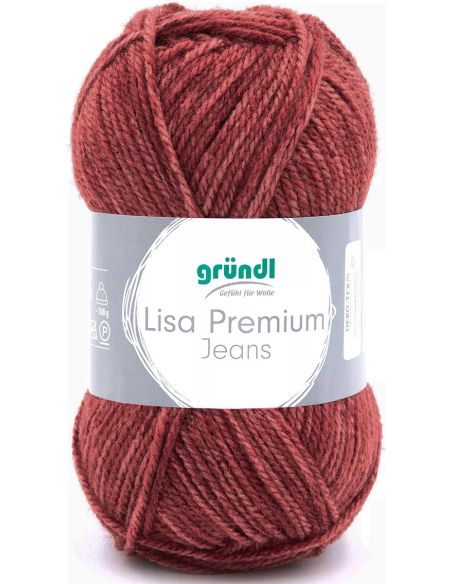 Fil à tricoter Lisa Premium Jeans Gründl