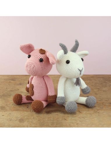 Kit crochet - Pete le cochon