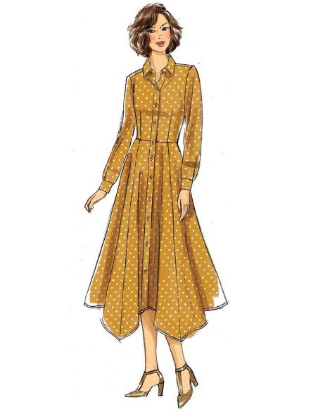 Modello di abito - Butterick 6702