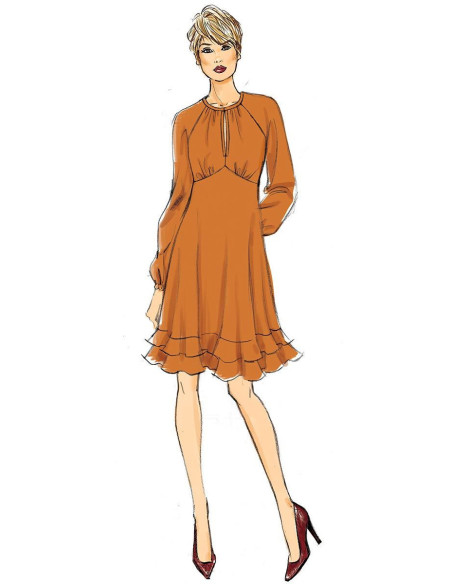 Modello di abito - Butterick 6705