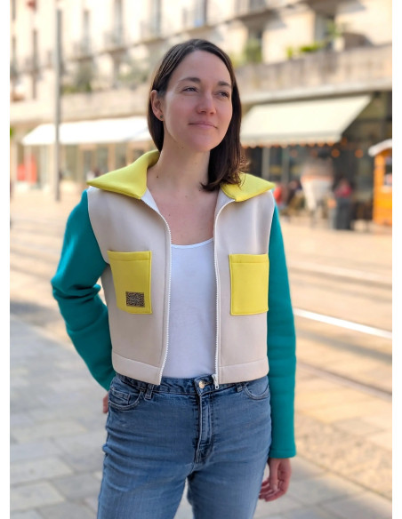 Patron de gilet Naya - Anna Rose patterns