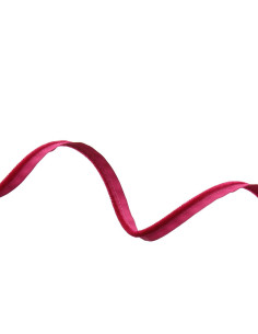 Cordoncino per abbigliamento in velluto - Fucsia
