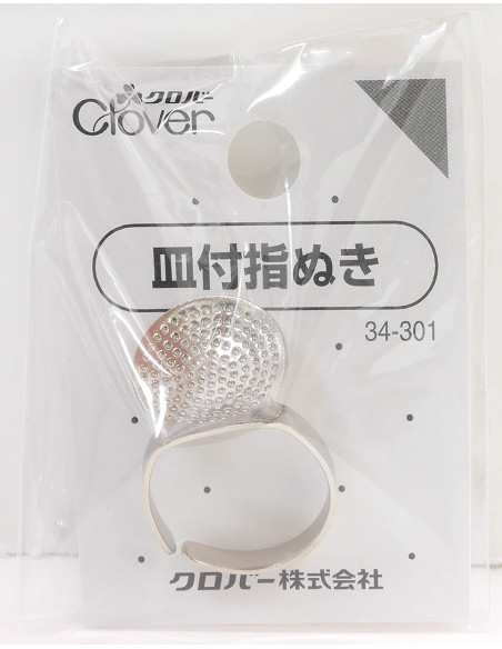 Dé métal disque sashiko Clover