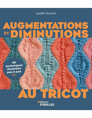 Livre augmentations et diminutions au tricot