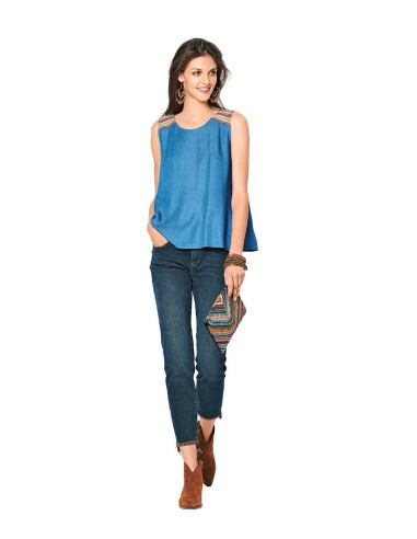 Modello di top - Burda 6201