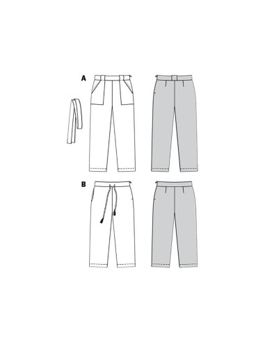 Modello di pantaloni - Burda 6218