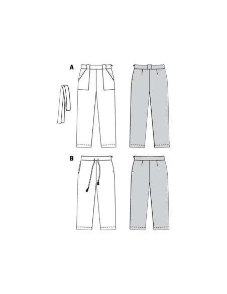Modello di pantaloni - Burda 6218