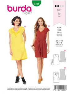 Modello di abito - Burda 6221