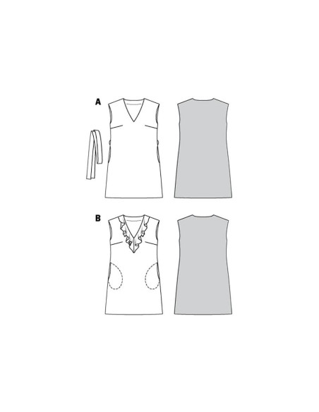 Modello di abito - Burda 6221