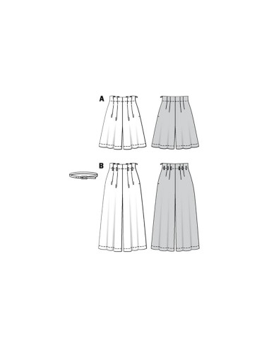 Modello di bermuda - Burda 6226