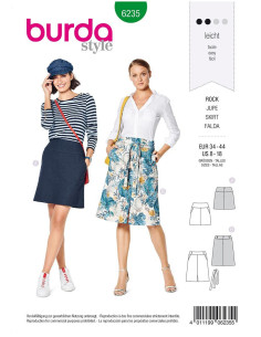 Modello di gonna - Burda 6235