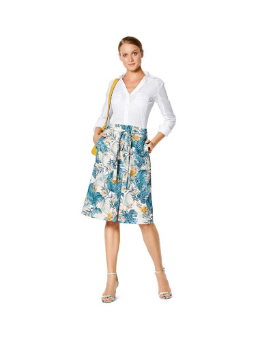 Modello di gonna - Burda 6235