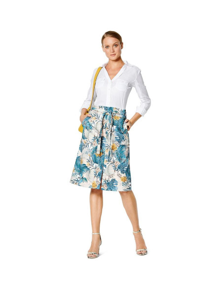 Modello di gonna - Burda 6235