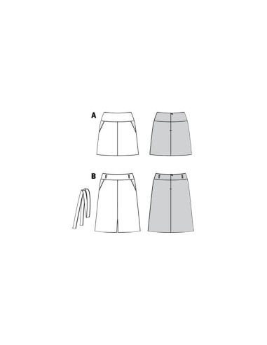 Modello di gonna - Burda 6235