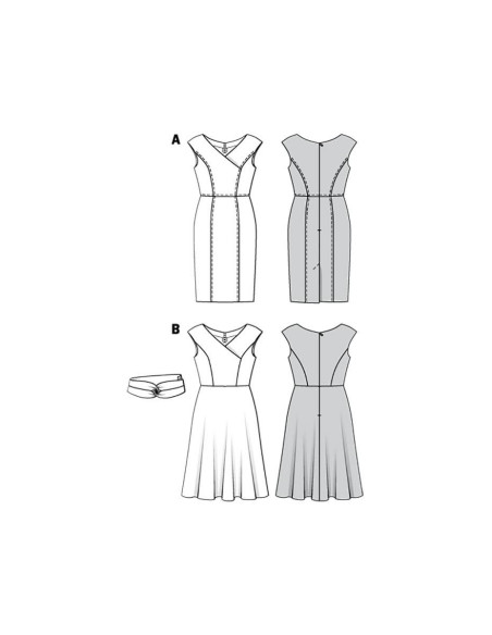 Modello di abito - Burda 6236