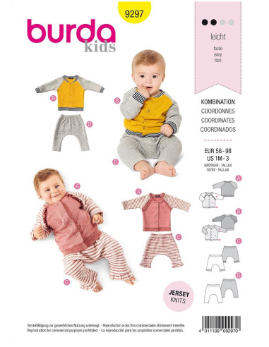 Modello di giacca - Burda 9297