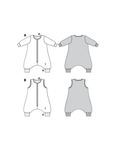 Modello di sacco nanna - Burda 9298