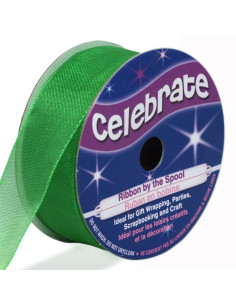 Nastro organza Celebrate verde scuro - 20 mm x 5 m