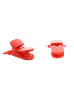 Clip porta ciuccio KAM - Rosso