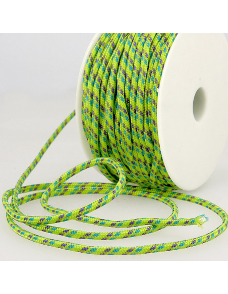 Corda multicolore sport - Verde, blu e viola