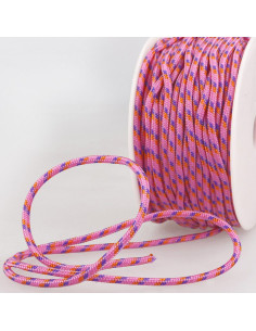 Cavo multicolore sport - Rosa, viola e arancione