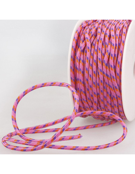 Cavo multicolore sport - Rosa, viola e arancione