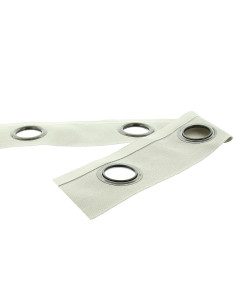 Fascia con occhielli canna di fucile - Lino