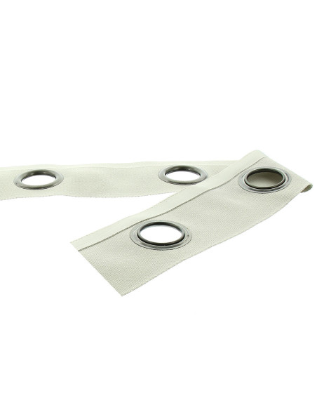 Fascia con occhielli canna di fucile - Lino